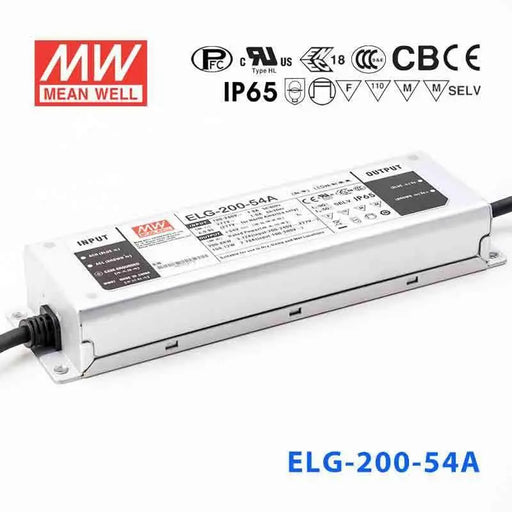 ELG-200-54A MEAN WELL Power Supply | HTD Electronics