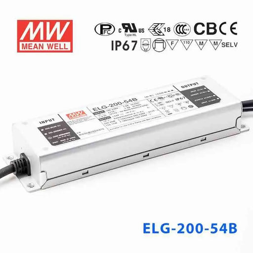 ELG-200-54B MEAN WELL Power Supply | HTD Electronics