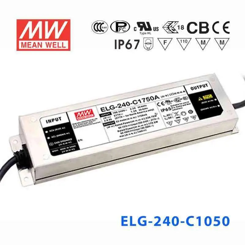 ELG-240-C1050A MEAN WELL Power Supply | HTD Electronics