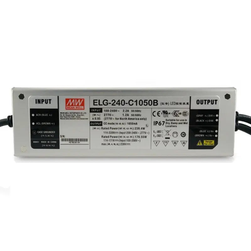 ELG-240-C1050D2 MEAN WELL Power Supply | HTD Electronics