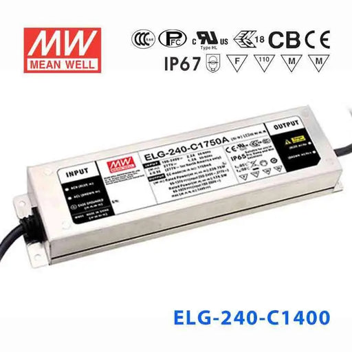 ELG-240-C1400A MEAN WELL Power Supply | HTD Electronics
