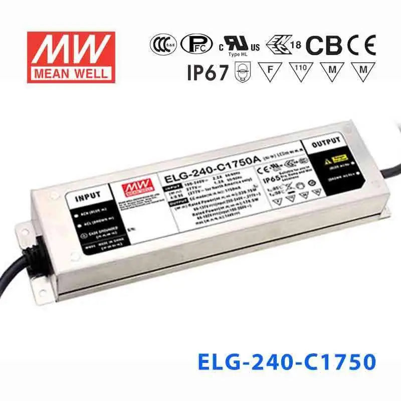 ELG-240-C1750A MEAN WELL Power Supply | HTD Electronics