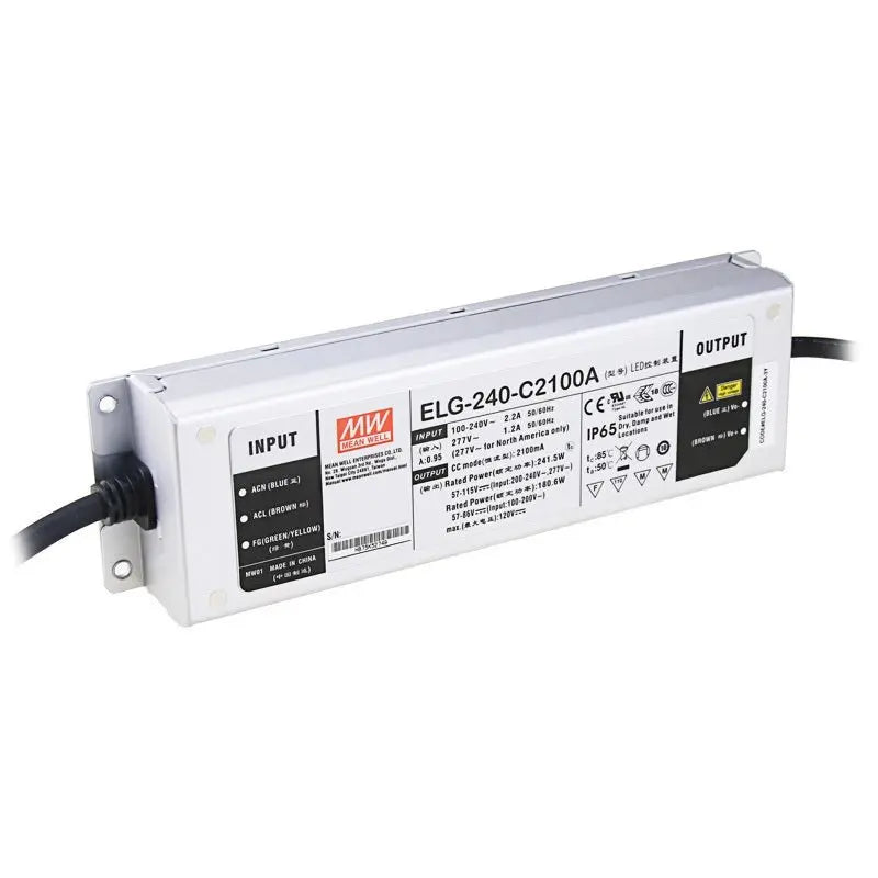 ELG-240-C2100D2 MEAN WELL Power Supply | HTD Electronics
