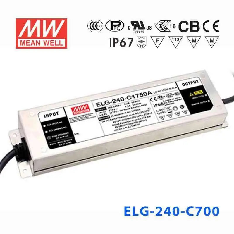 ELG-240-C700AB MEAN WELL Power Supply | HTD Electronics
