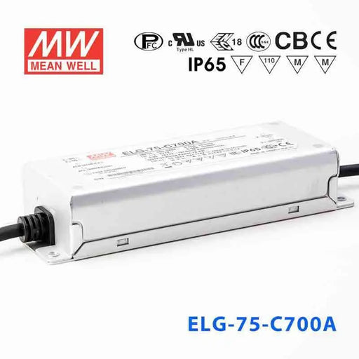 ELG-75-C700A MEAN WELL Power Supply | HTD Electronics