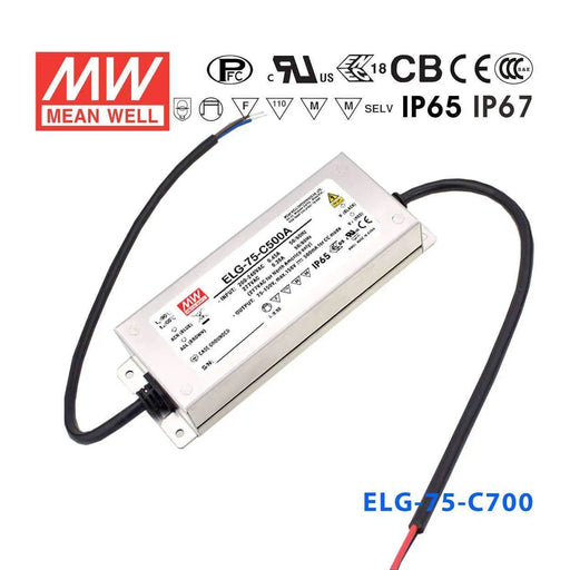 ELG-75-C700AB MEAN WELL Power Supply | HTD Electronics