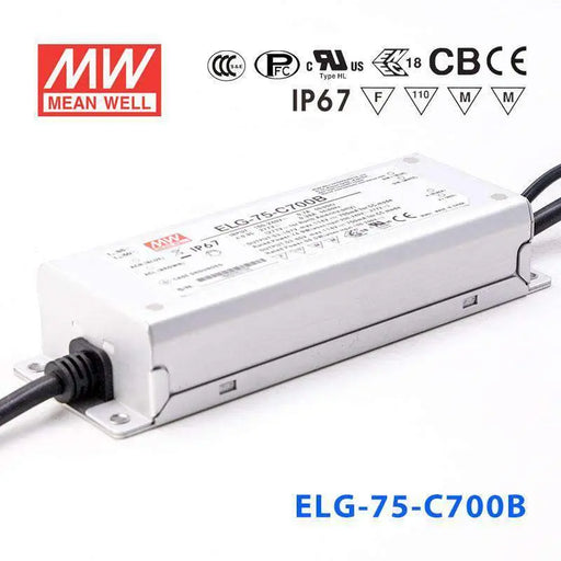 ELG-75-C700B MEAN WELL Power Supply | HTD Electronics