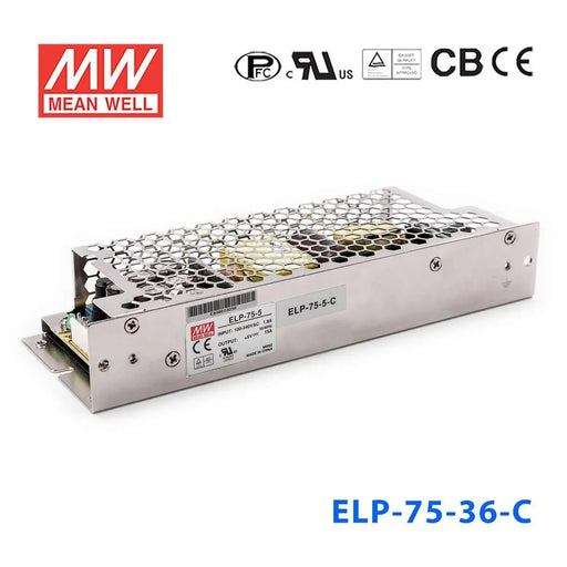 ELP-75-36-C MEAN WELL Power Supply | HTD Electronics