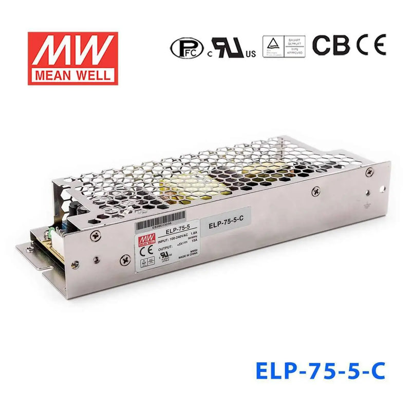 ELP-75-5-C MEAN WELL Power Supply | HTD Electronics