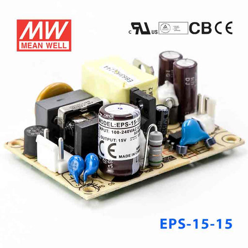 EPS-15-15 MEAN WELL Power Supply | HTD Electronics