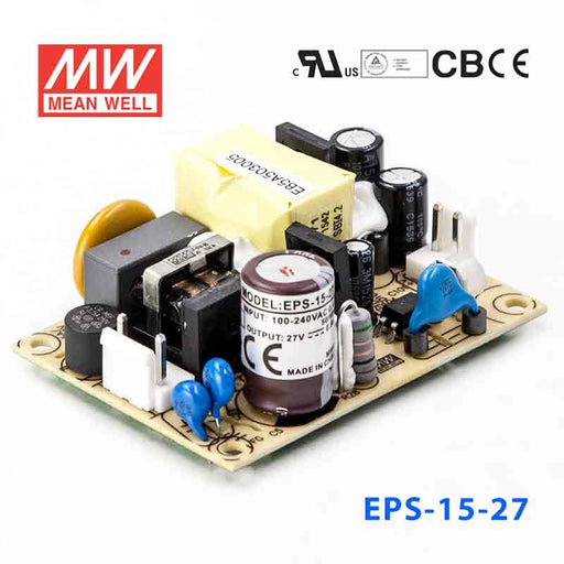 EPS-15-27 MEAN WELL Power Supply | HTD Electronics