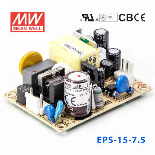 EPS-15-7.5 MEAN WELL Power Supply | HTD Electronics
