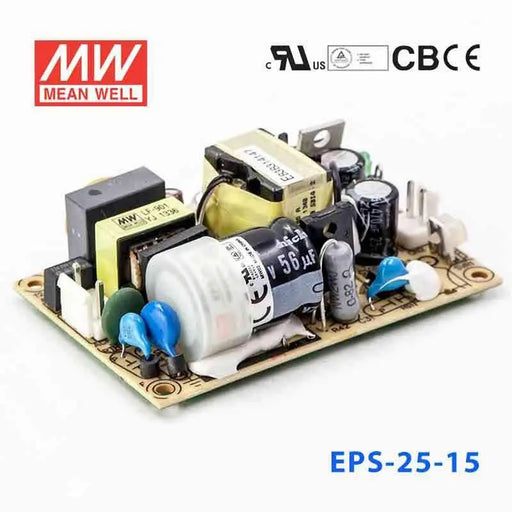 EPS-25-15 MEAN WELL Power Supply | HTD Electronics