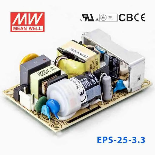 EPS-25-3.3 MEAN WELL Power Supply | HTD Electronics