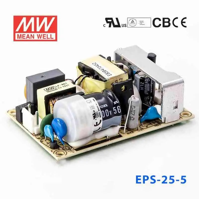 EPS-25-5 MEAN WELL Power Supply | HTD Electronics