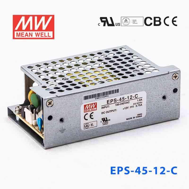 EPS-45-12-C MEAN WELL Power Supply | HTD Electronics