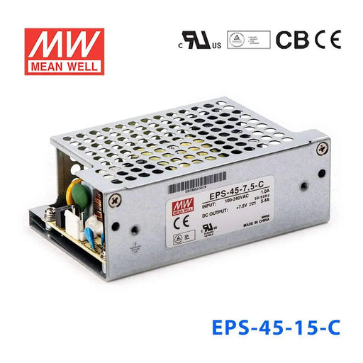 EPS-45-15-C MEAN WELL Power Supply | HTD Electronics