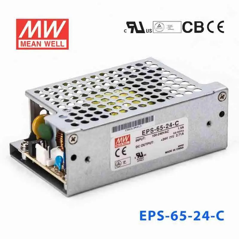 EPS-65-24-C MEAN WELL Power Supply | HTD Electronics