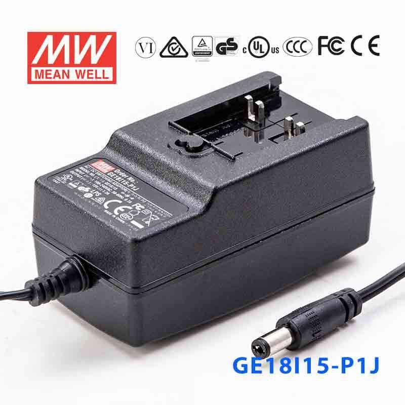 GE18I15-P1J MEAN WELL Power Supply | HTD Electronics