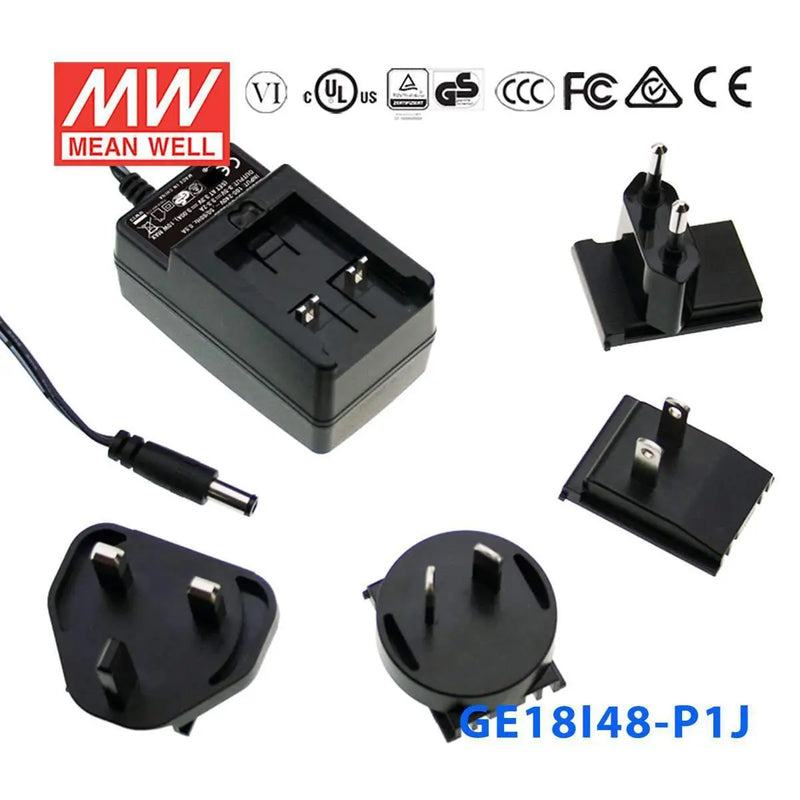 GE18I48-P1J MEAN WELL Power Supply | HTD Electronics