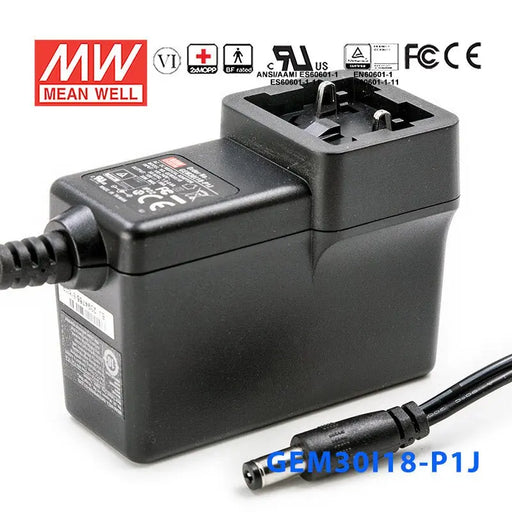 GEM30I18-P1J MEAN WELL Power Supply | HTD Electronics
