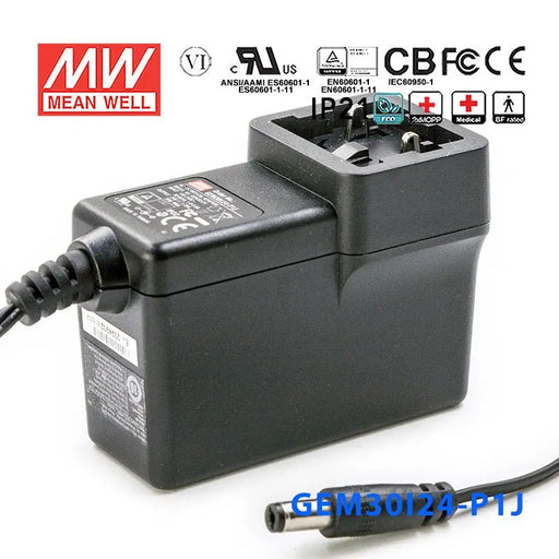 GEM30I24-P1J MEAN WELL Power Supply | HTD Electronics