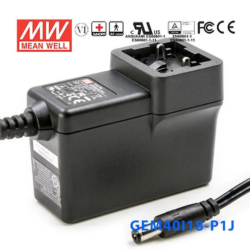 GEM40I18-P1J MEAN WELL Power Supply | HTD Electronics