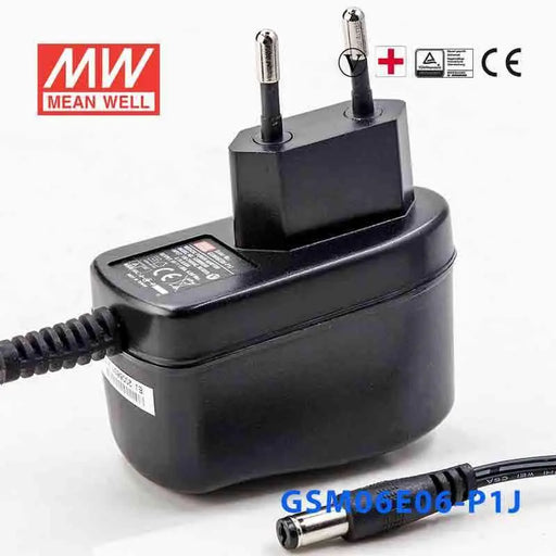 GSM06E06-P1J MEAN WELL Power Supply | HTD Electronics