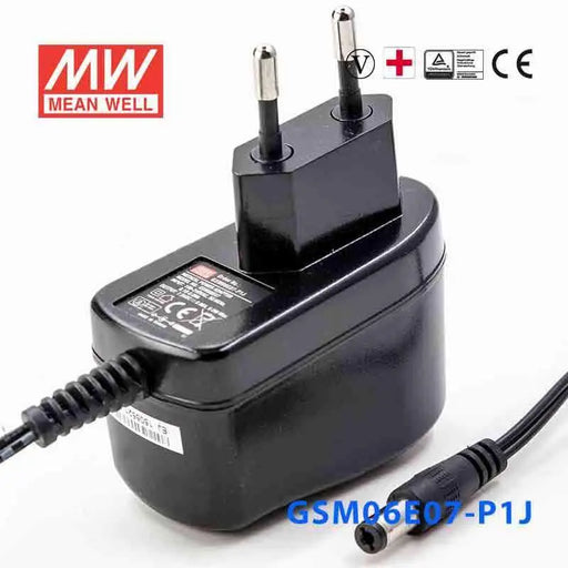 GSM06E07-P1J MEAN WELL Power Supply | HTD Electronics