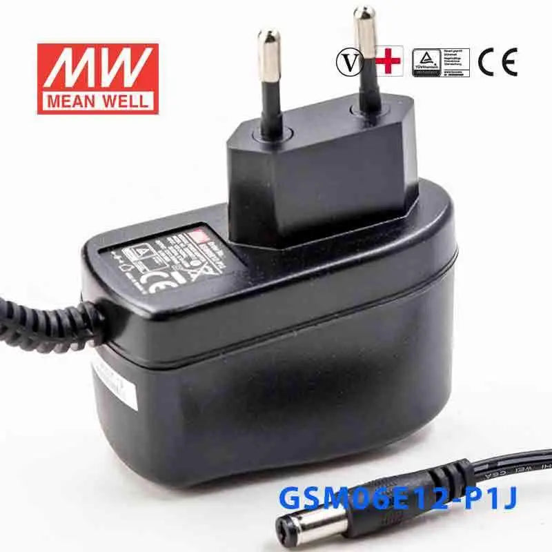 GSM06E12-P1J MEAN WELL Power Supply | HTD Electronics