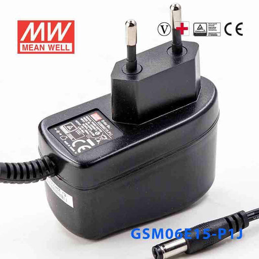 GSM06E15-P1J MEAN WELL Power Supply | HTD Electronics