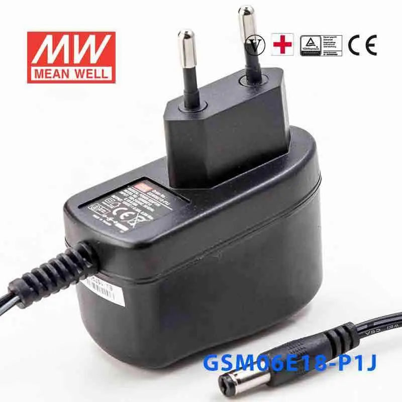 GSM06E18-P1J MEAN WELL Power Supply | HTD Electronics
