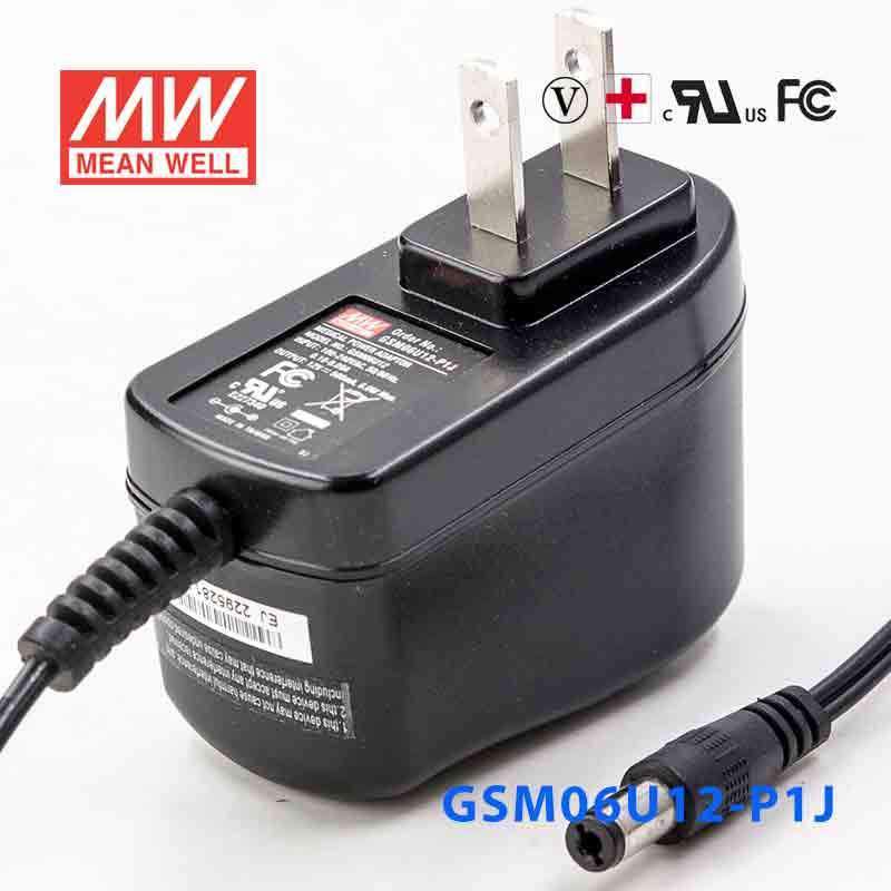 GSM06U12-P1J MEAN WELL Power Supply | HTD Electronics