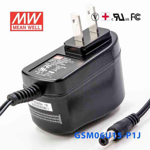 GSM06U15-P1J MEAN WELL Power Supply | HTD Electronics