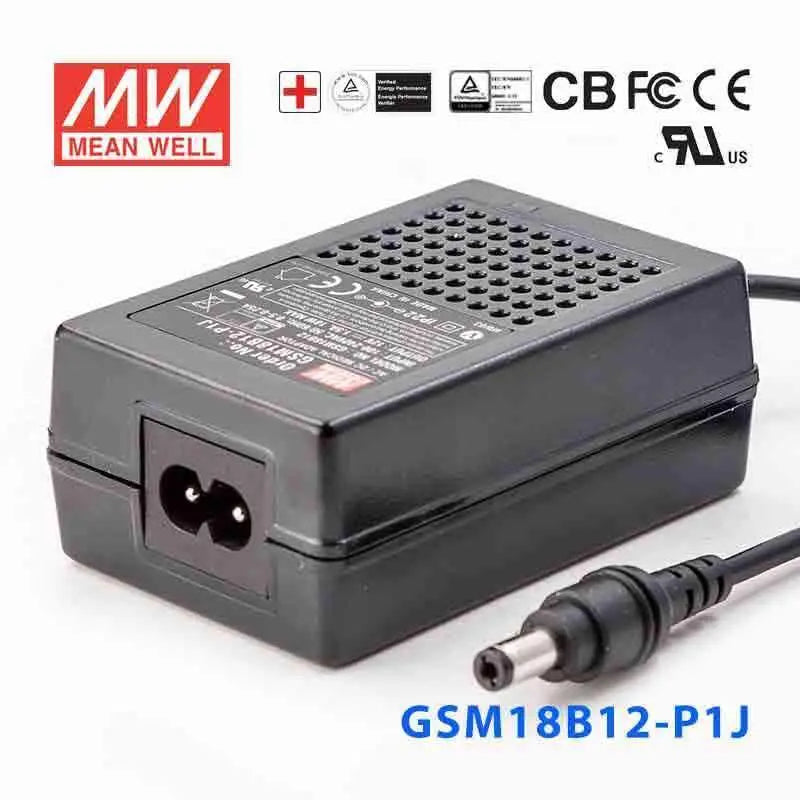 GSM18B12-P1J MEAN WELL Power Supply | HTD Electronics