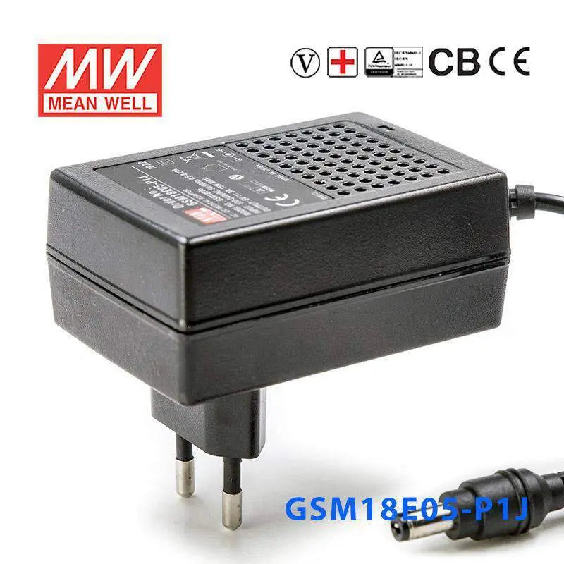 GSM18E05-P1J MEAN WELL Power Supply | HTD Electronics