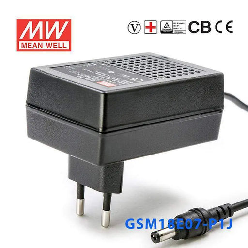 GSM18E07-P1J MEAN WELL Power Supply | HTD Electronics