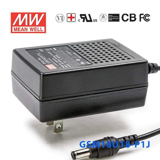 GSM18U18-P1J MEAN WELL Power Supply | HTD Electronics