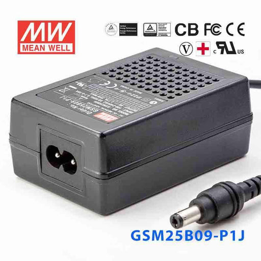 GSM25B09-P1J MEAN WELL Power Supply | HTD Electronics