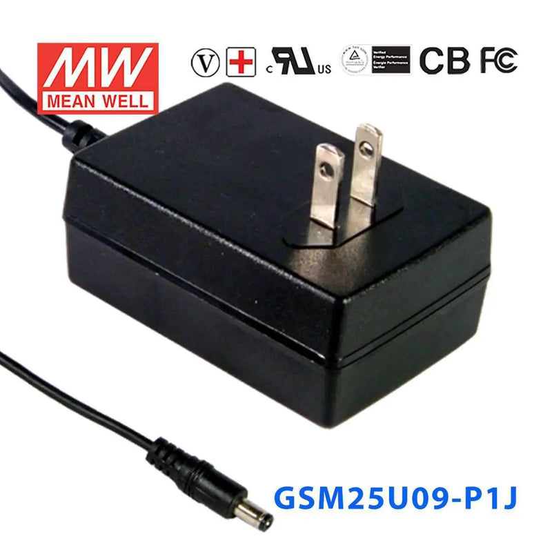 GSM25U09-P1J MEAN WELL Power Supply | HTD Electronics