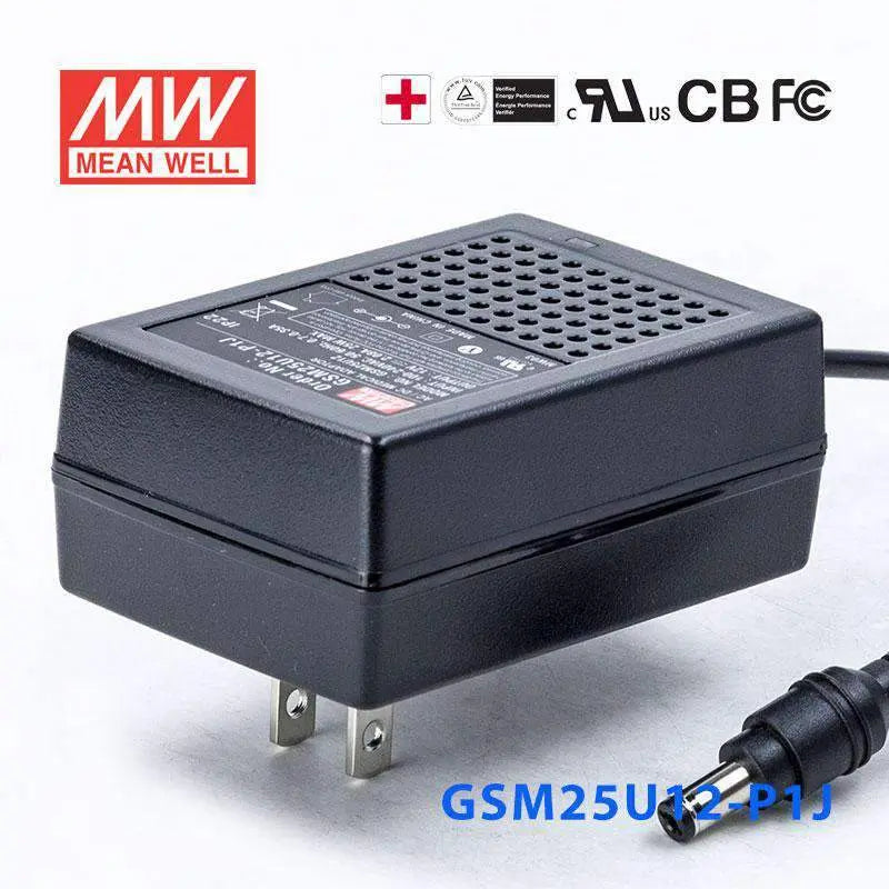 GSM25U12-P1J MEAN WELL Power Supply | HTD Electronics