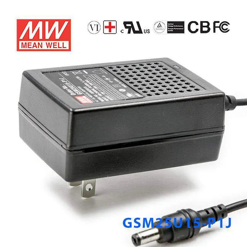 GSM25U15-P1J MEAN WELL Power Supply | HTD Electronics