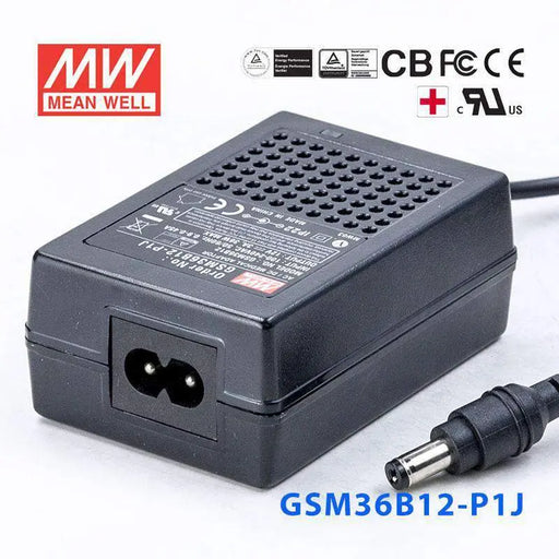 GSM36B12-P1J MEAN WELL Power Supply | HTD Electronics