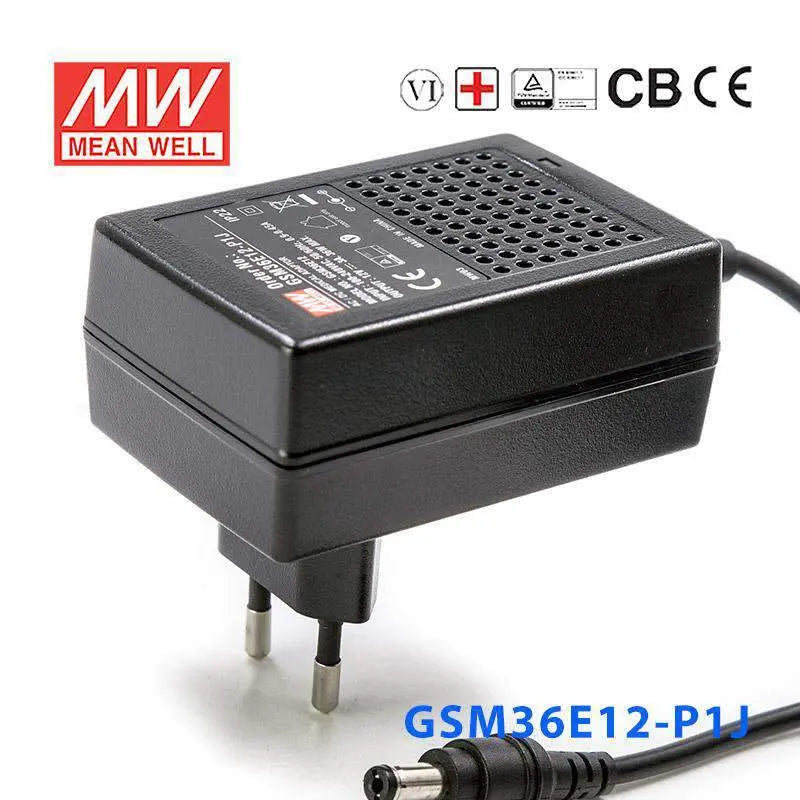 GSM36E12-P1J MEAN WELL Power Supply | HTD Electronics
