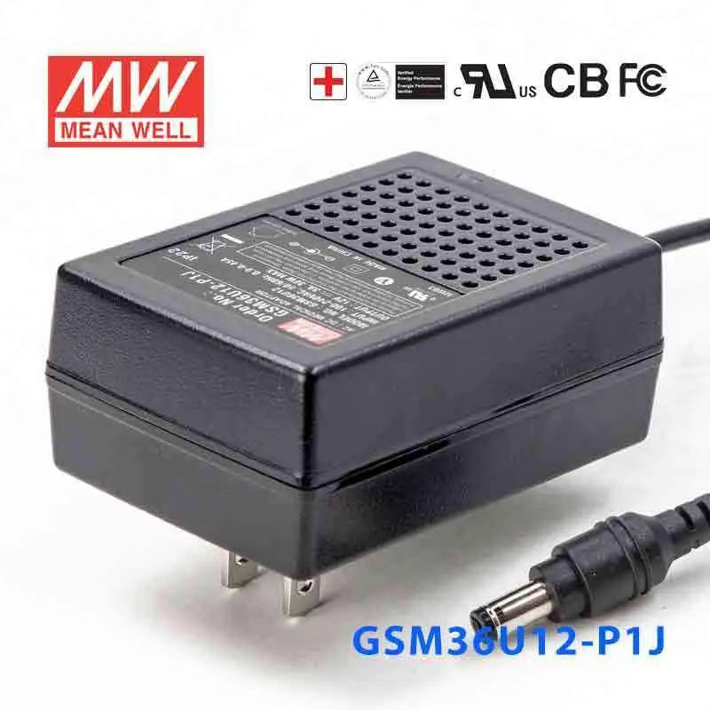 GSM36U12-P1J MEAN WELL Power Supply | HTD Electronics