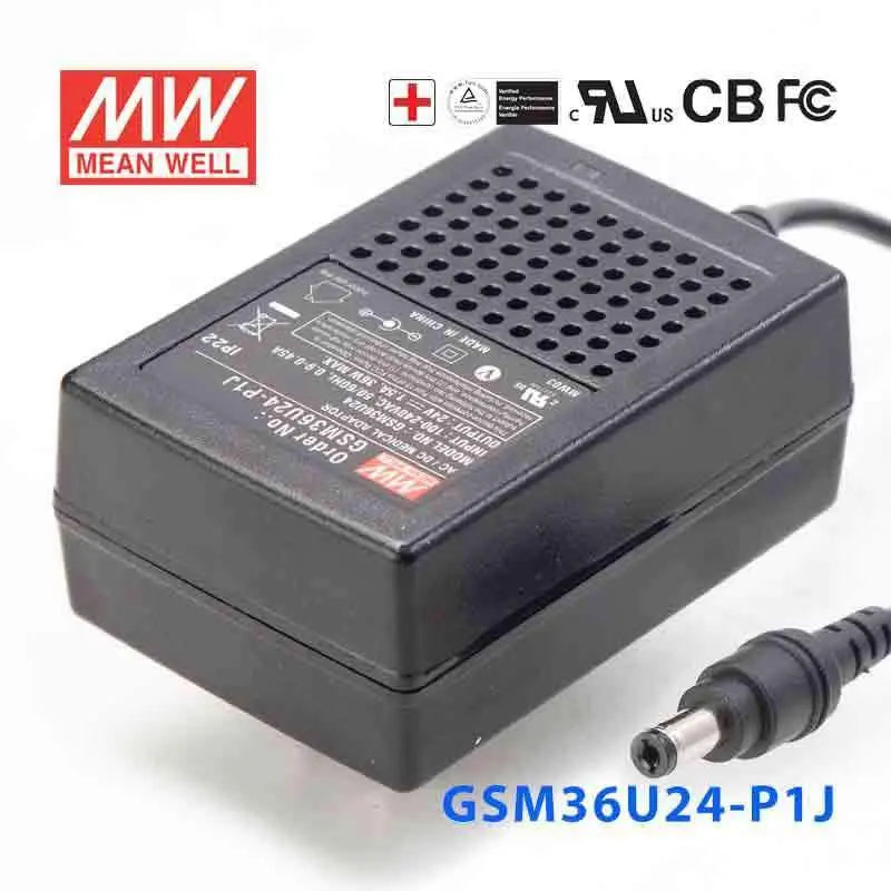 GSM36U24-P1J MEAN WELL Power Supply | HTD Electronics