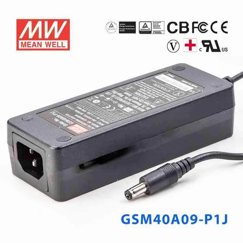 GSM40A09-P1J MEAN WELL Power Supply | HTD Electronics