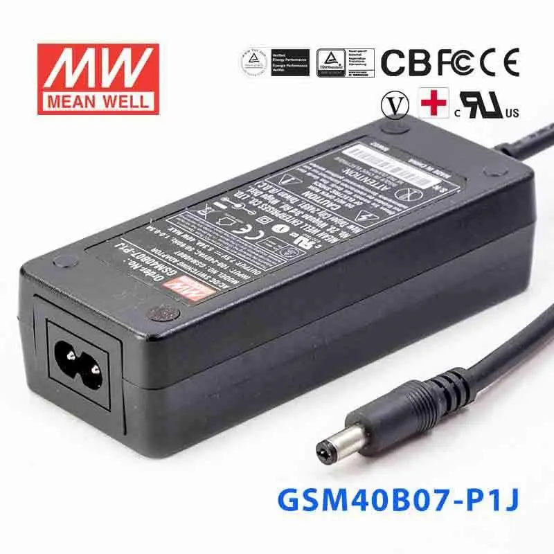 GSM40B07-P1J MEAN WELL Power Supply | HTD Electronics