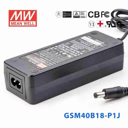 GSM40B18-P1J MEAN WELL Power Supply | HTD Electronics