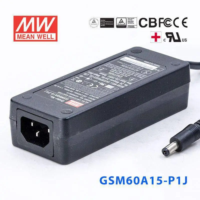 GSM60A15-P1J MEAN WELL Power Supply | HTD Electronics